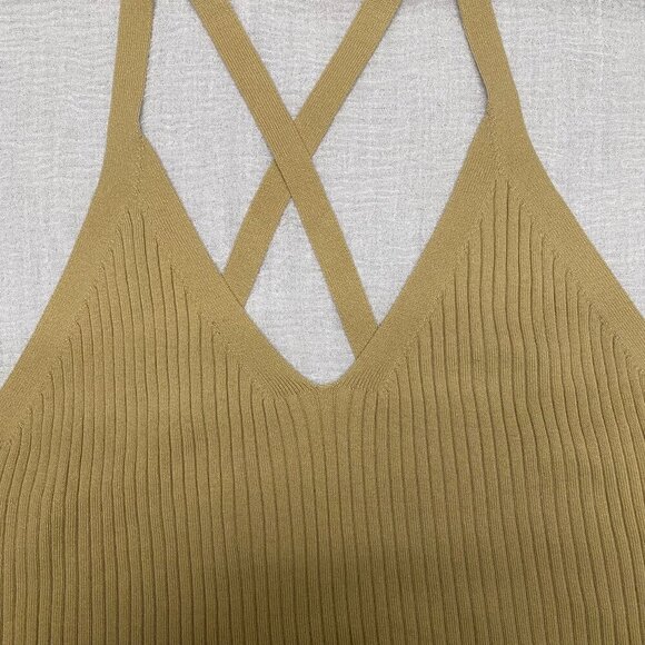 NWT Banana Republic Cross-Back V Neck Sweater Tank, XL - Picture 4 of 7